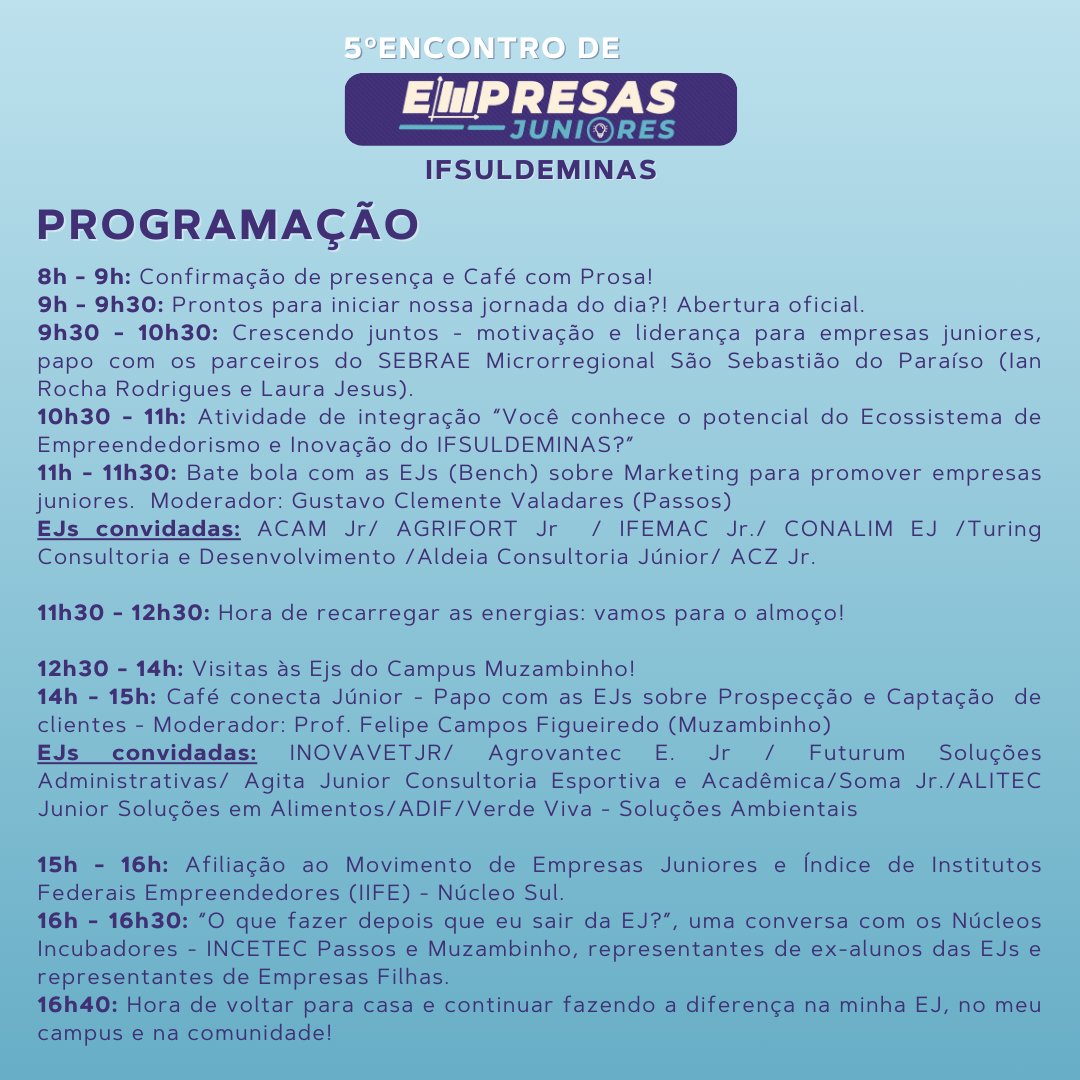  Programação EJ