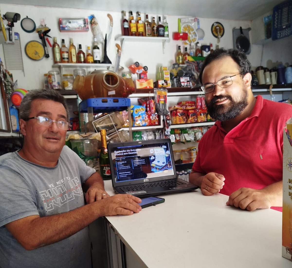 1 Automação Financeira na Mercearia Minas Country PRINCIPAL